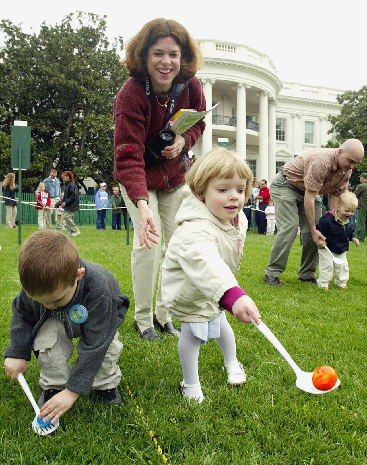 White House Easter, 2003